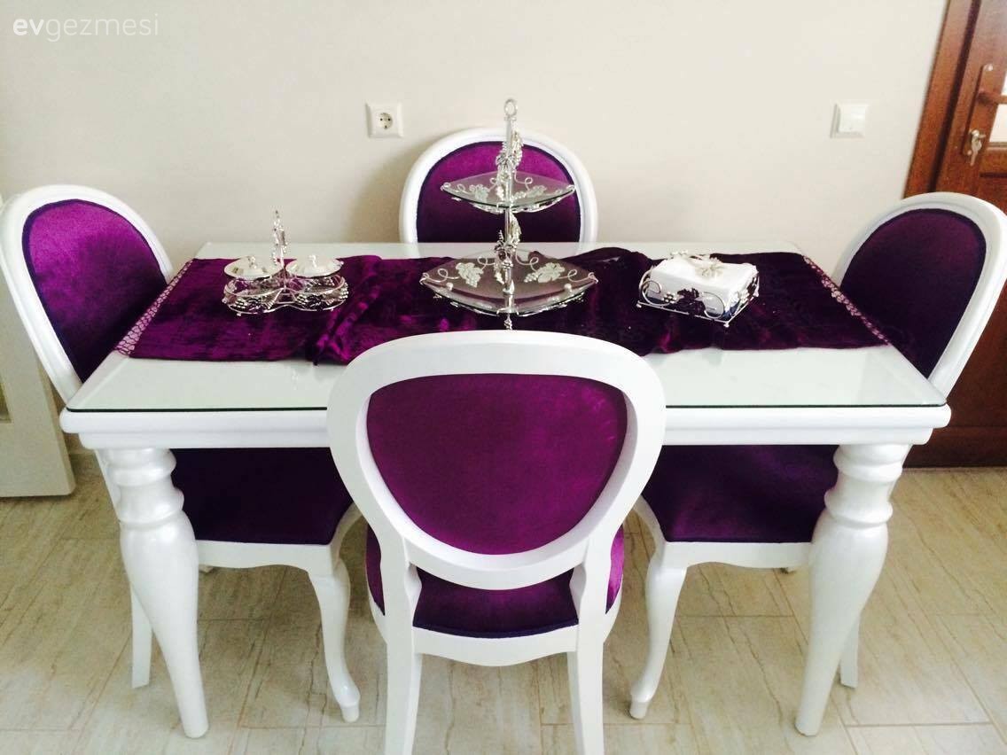 Mor, Mutfak, Mutfak masası