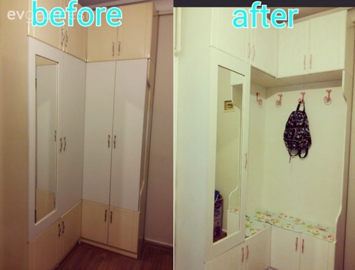 Duygu hanımın emeği ve zevkini kattığı, zarif ve tatlı evi..