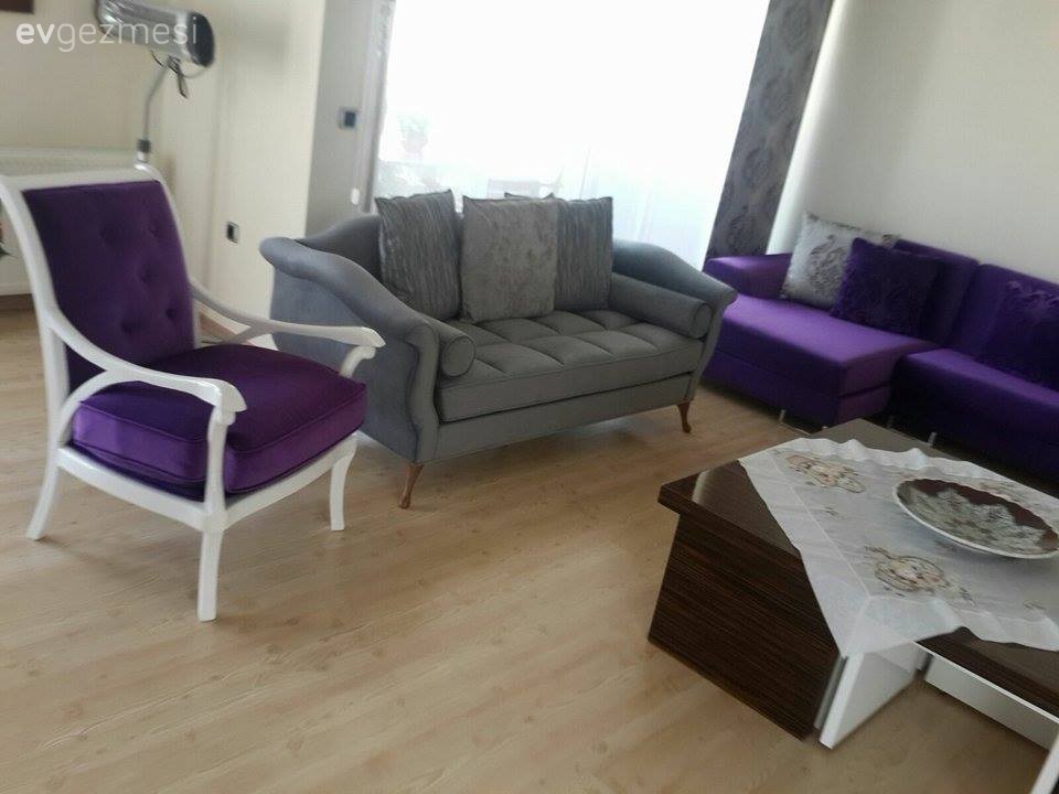 Ayşegül hanımın konforlu ve şık evinden kareler..