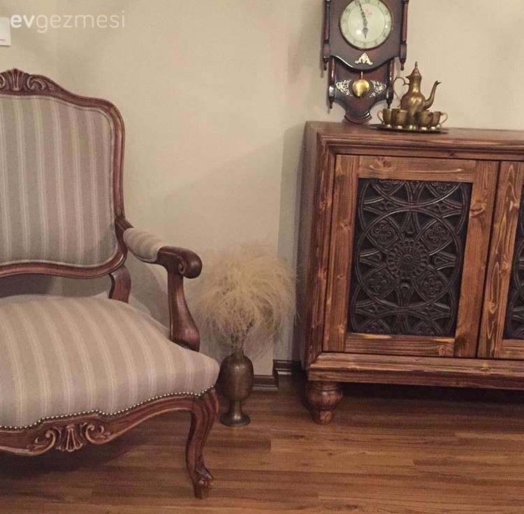 Ahşap Mobilya, Berjer, Konsol, Masif ahşap, Salon