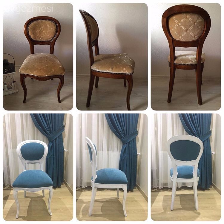 Terk edilmiş mobilyalara yeni bir hayat. Elif hanımın harika dönüşümü.