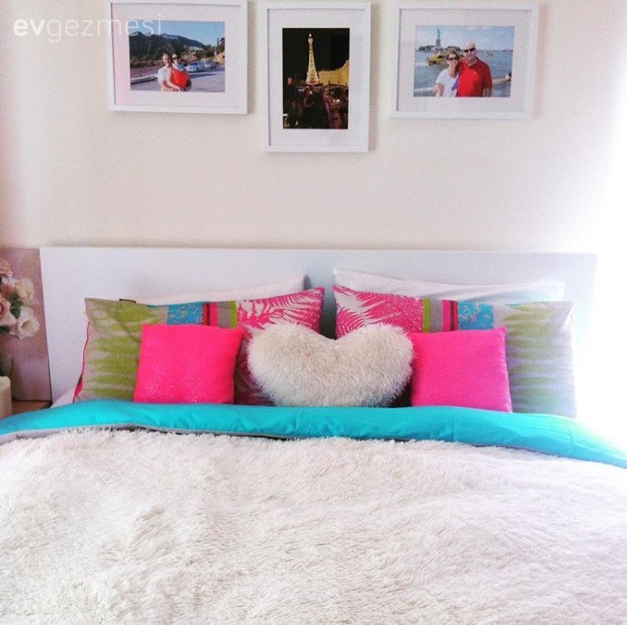 Müjde Hanım'ın rengarenk evi