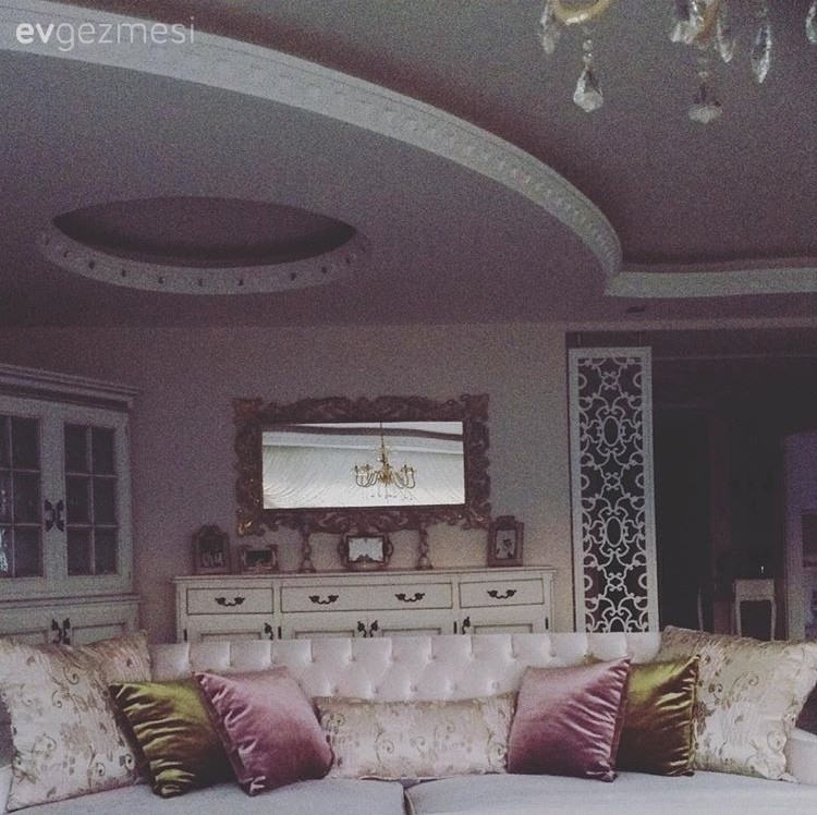 Asma tavan, Salon, Tavan