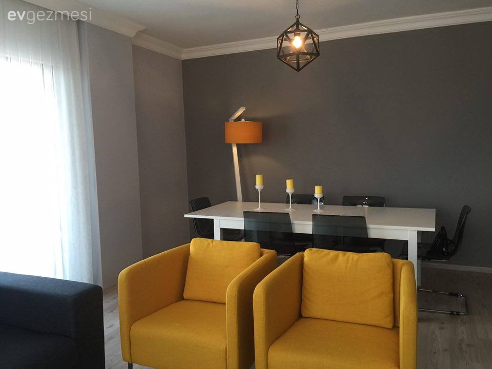 Aydınlatma, Berjer, Gri, Ikea, Lambader, Salon