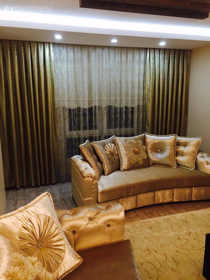 Aydınlatma, Fon perde, Salon, Perde