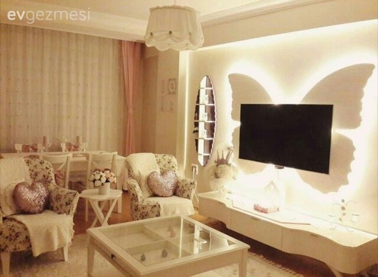 Aydınlatma, Salon, Tv ünitesi