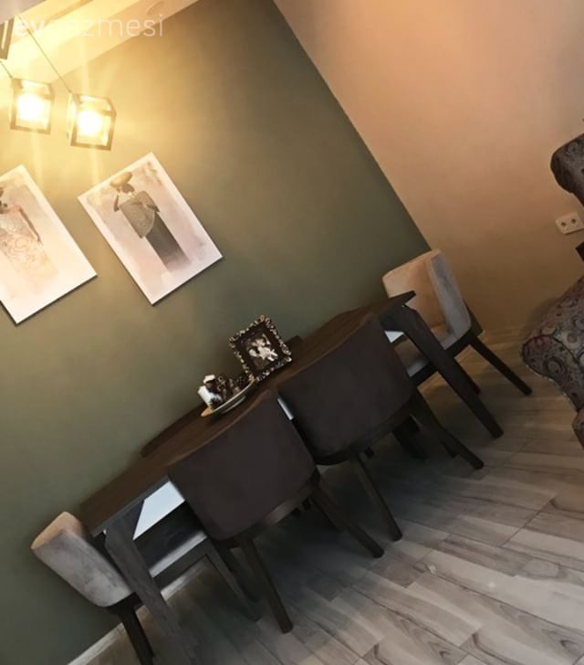 Yeşil, Yeşil duvar, Yemek Odası, Salon, Tablo