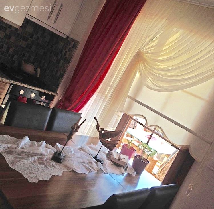 Fatma hanımın zor bir alanda sıcak ve keyifli bir hava yakaladığı evi.