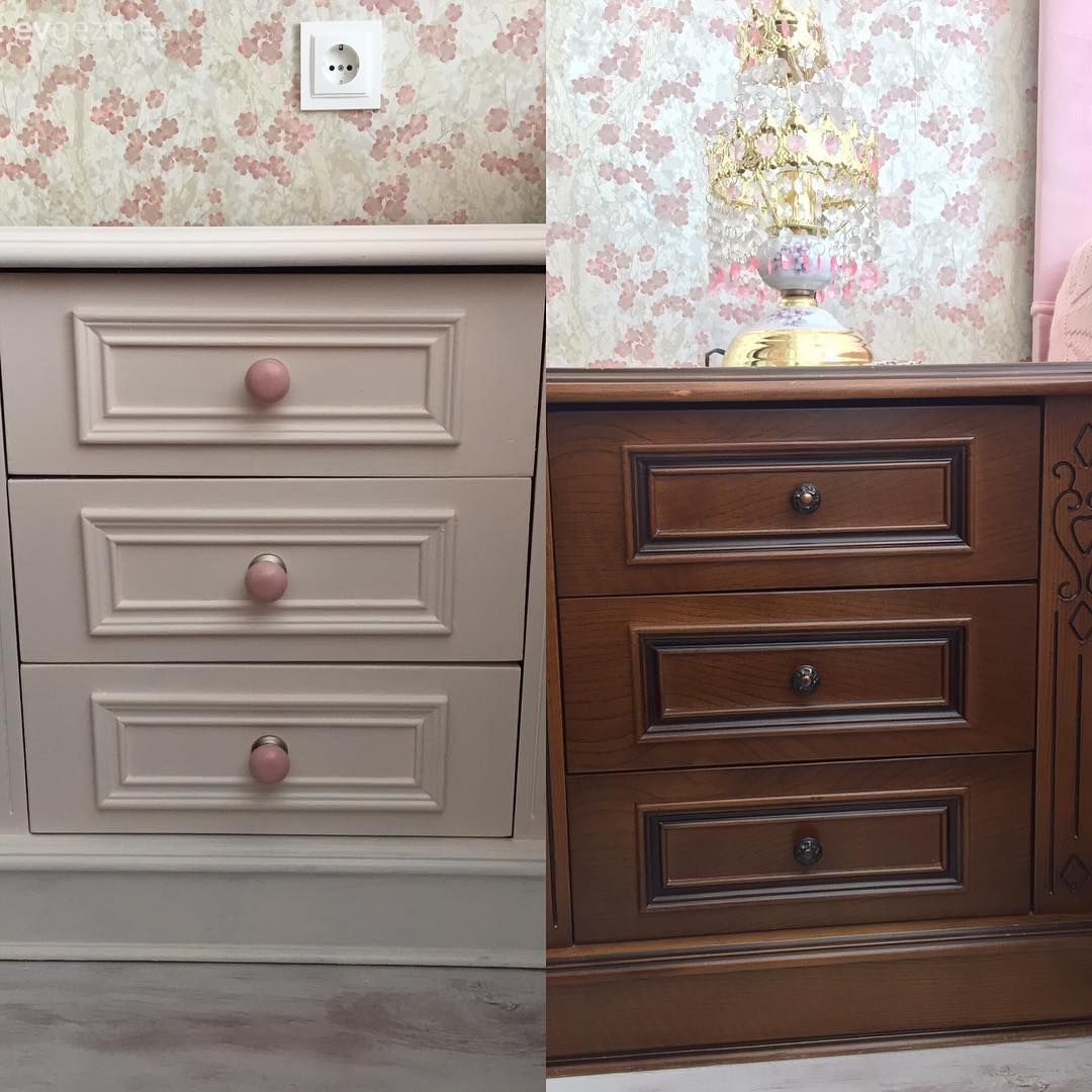 Kendin Yap, Mobilya boyama, Öncesi / Sonrası