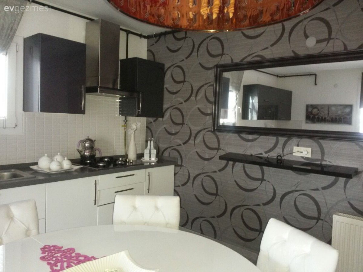 Özge hanımın klasik ve modernin harmanı, stil sahibi evi..