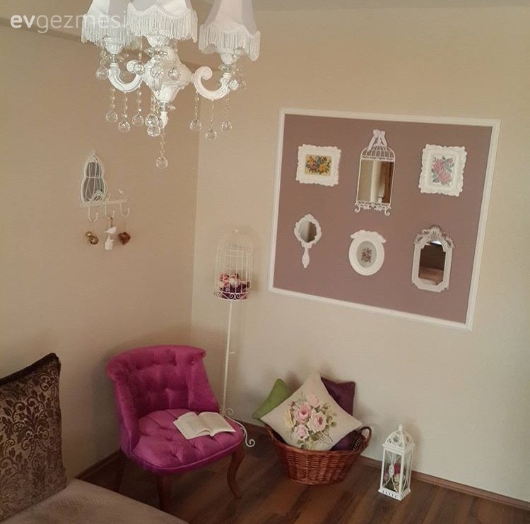 Avize, Berjer, Pembe, Salon, Aydınlatma