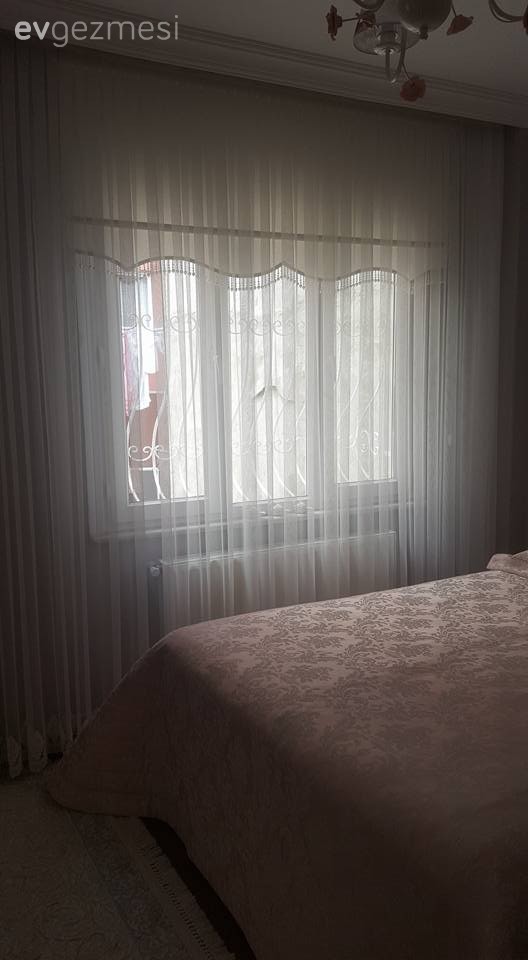 Pembe, Perde, Yatak Odası, Yatak örtüsü