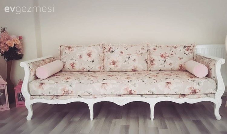 Çiçekli desen, Country, Pembe, Salon