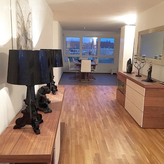 Minimalist dekorun şıklıkla buluştuğu zarif bir ev..