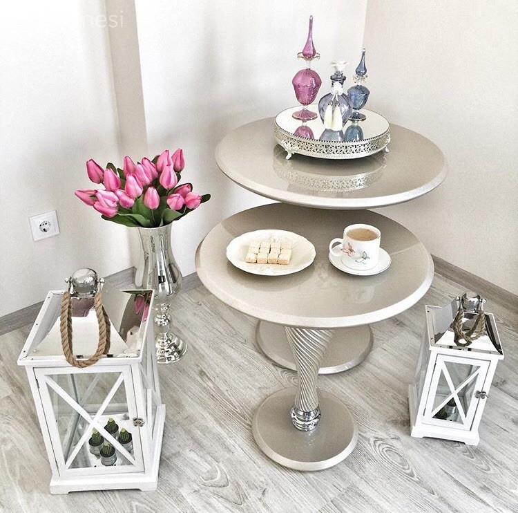 Elif hanımın modern stilde uyumlu ve zevkli evi.