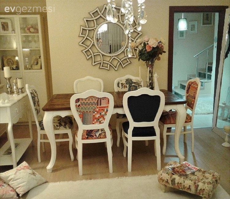 Ayna, Salon, Yemek Odası