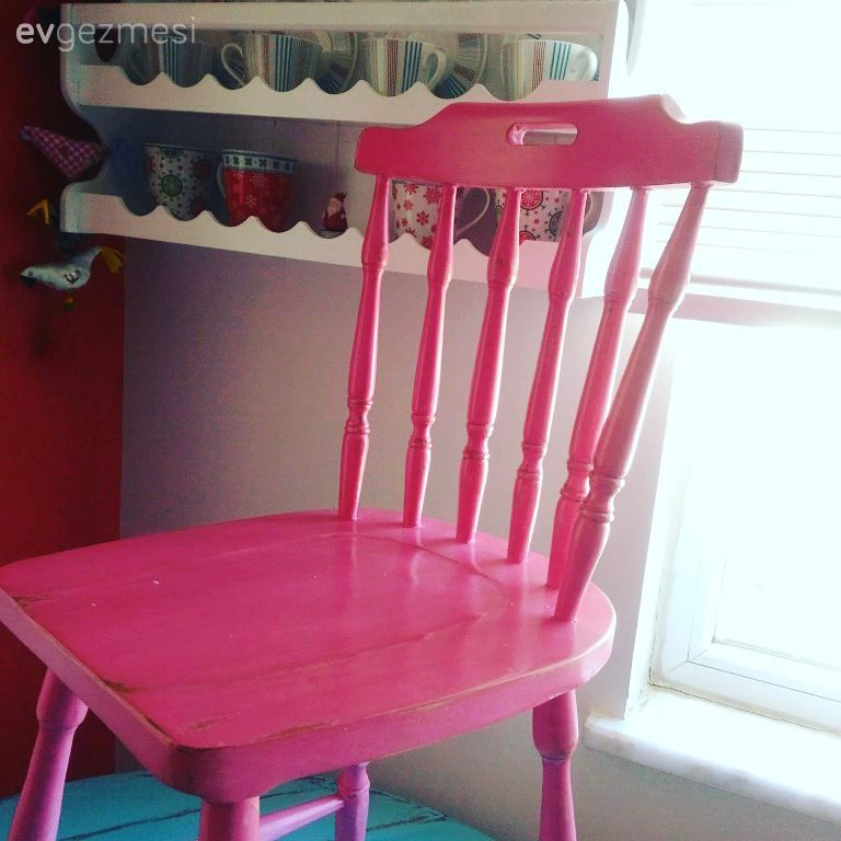 Kendin Yap, Mobilya boyama, Pembe