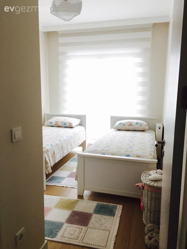 Gülçin hanımın turuncu vurgusu ile modern dekoru..