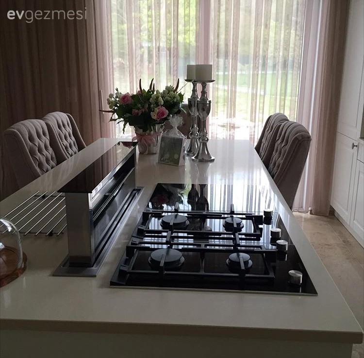 Mutfak, Ada mutfak, Perde