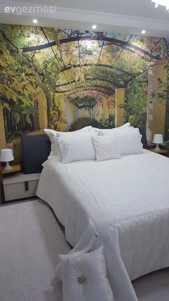 Duvar kağıdı, Yatak Odası