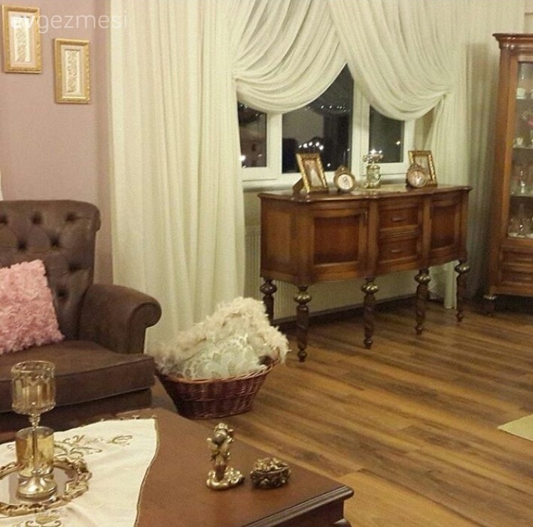 Berjer, Dresuar, Kahverengi, Konsol, Salon