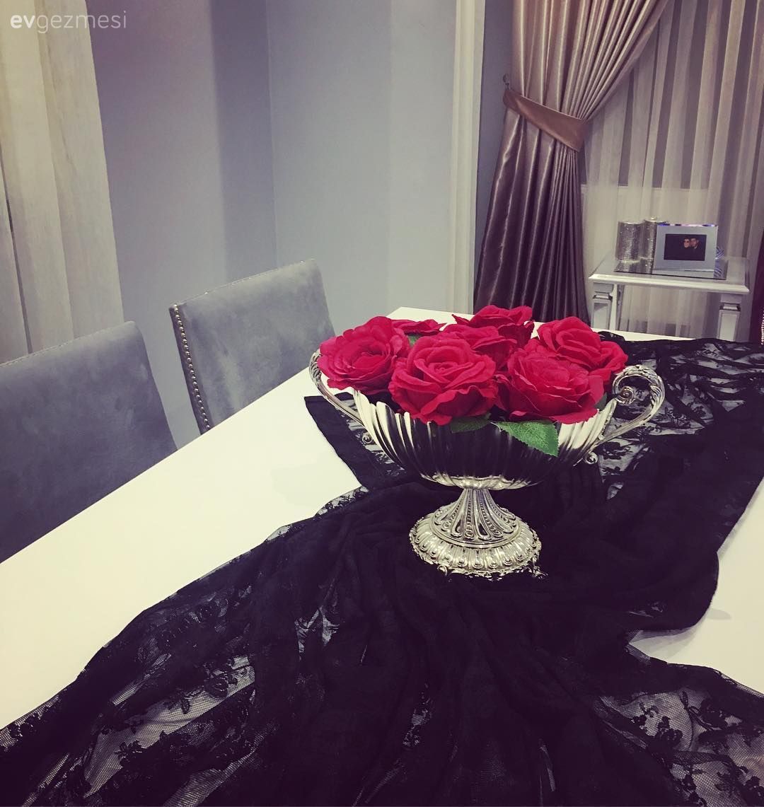 Çiçekler, Salon, Yemek Odası