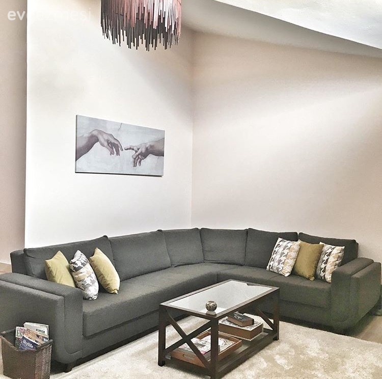 Çalışma odası, Köşe koltuk, Siyah, Tablo