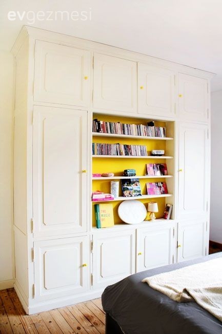 Kendin Yap, Mobilya boyama, Öncesi / Sonrası, Sarı