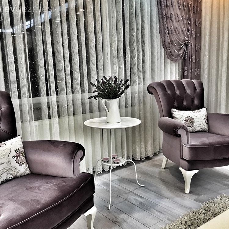 Berjer, Mor, Perde, Sehpa