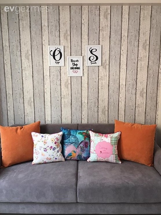 Duvar dekorasyonu, Oturma Odası