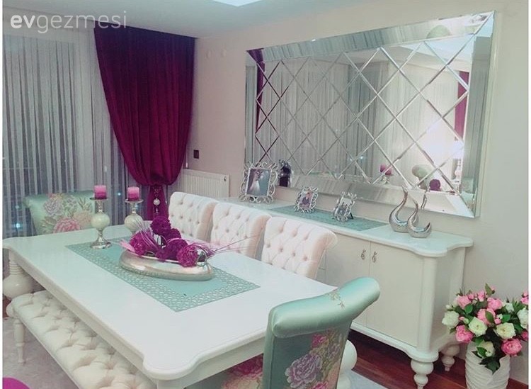 Göz alıcı renk ve stilde: Gözde hanımın evi..