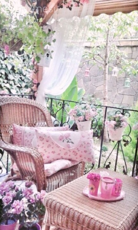 Bahçe, Pembe, Kırlent