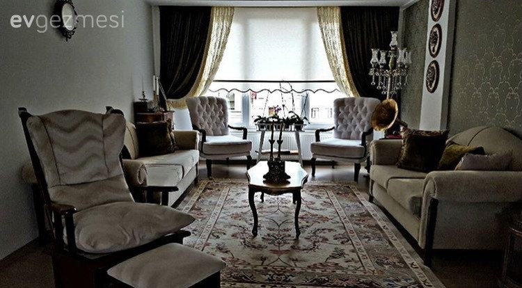 Emine hanımın nostaljik bir ruhu olan evi..