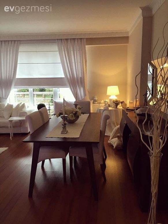 Aydınlatma, Beyaz, Perde, Salon, Yemek Odası