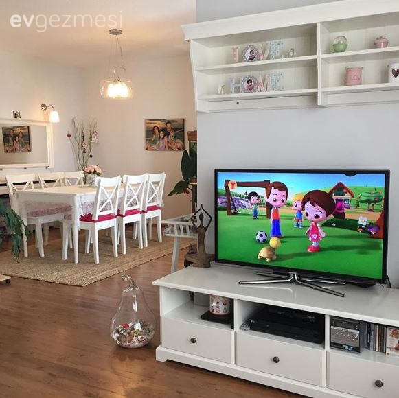 Ikea, Salon, Tv ünitesi, Yemek Odası