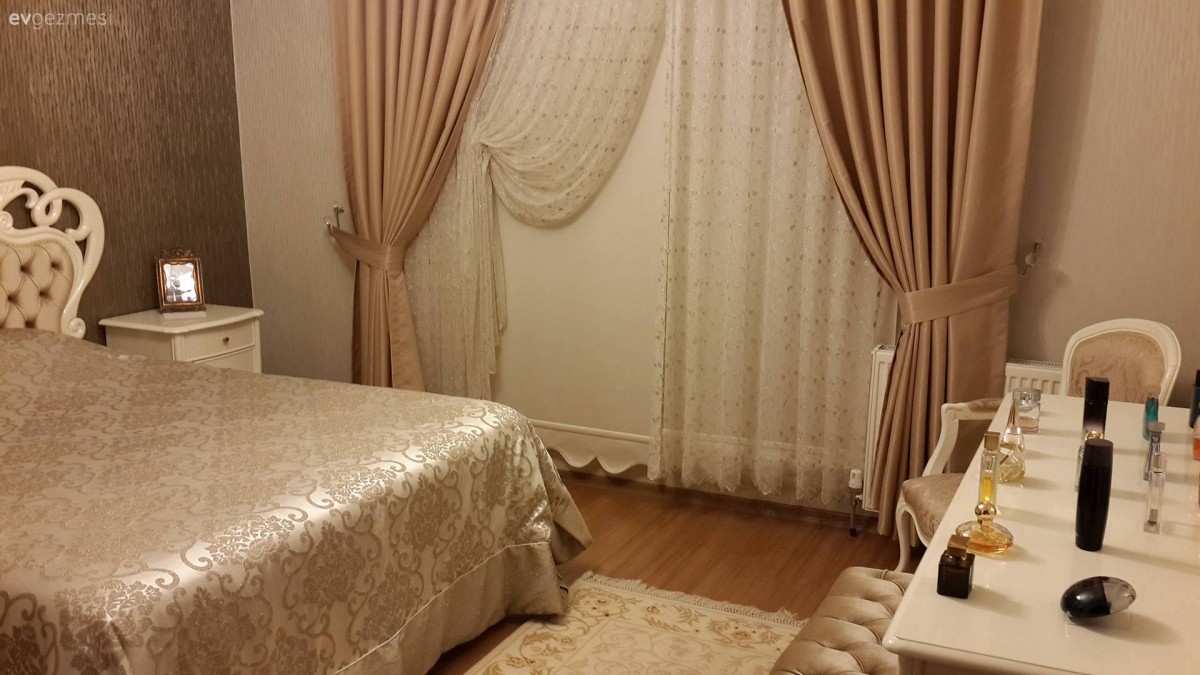 Gülin hanımın nostaljik stili öne çıkaran zarif ve şık evi..