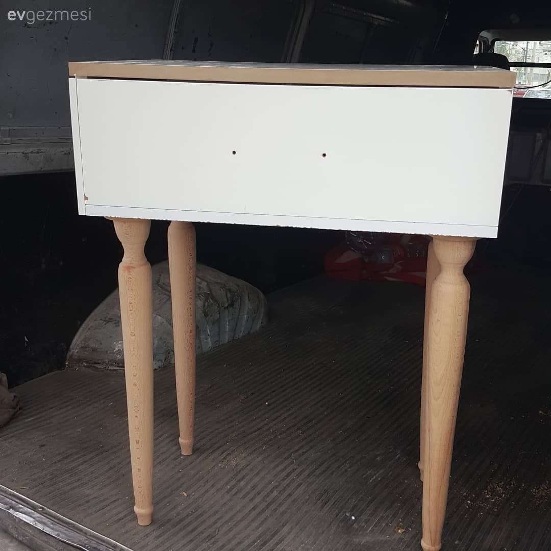 Neydi ne oldu? Kullanılmayan çekmeceden, şık bir dresuara dönüşüm..