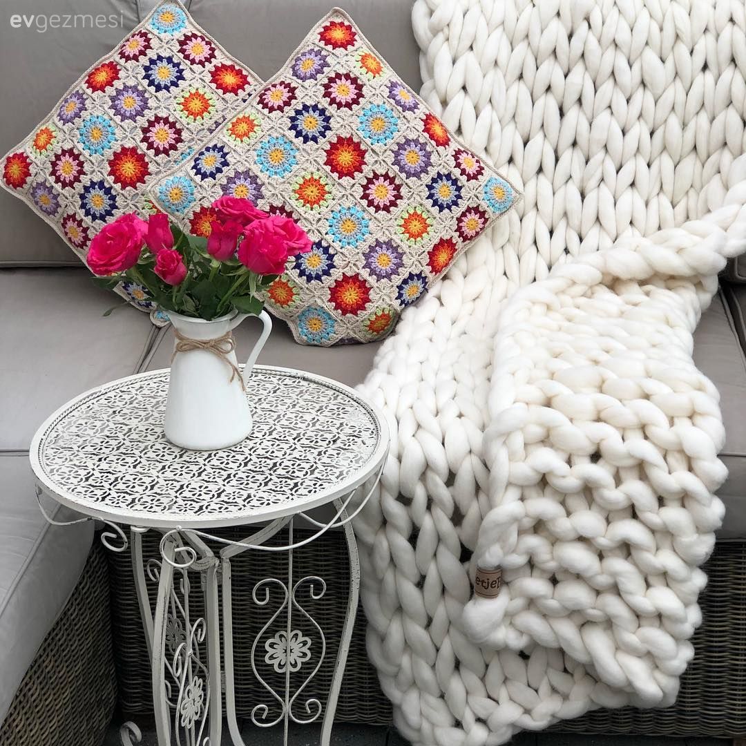 Balkon masası, Ferforje, Beyaz