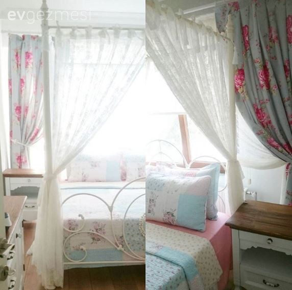 Nazmiye hanımın her köşesi özenilmiş, country stil, cıvıl cıvıl evi..