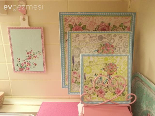 Çiçekli desen, Dekoratif Objeler, Kendin Yap, Mutfak, Mutfak aksesuarları, Yeşil