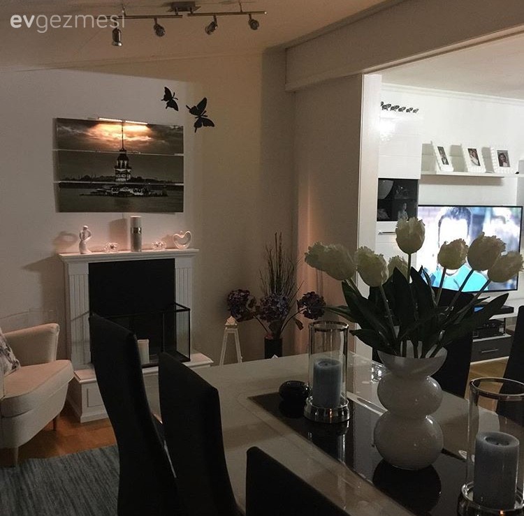 Şömine, Yemek Odası