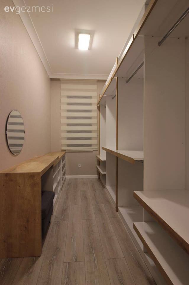 Giyinme odası, Özel yapım dolaplar