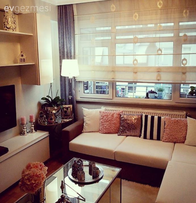 Köşe koltuk, Perde, Salon