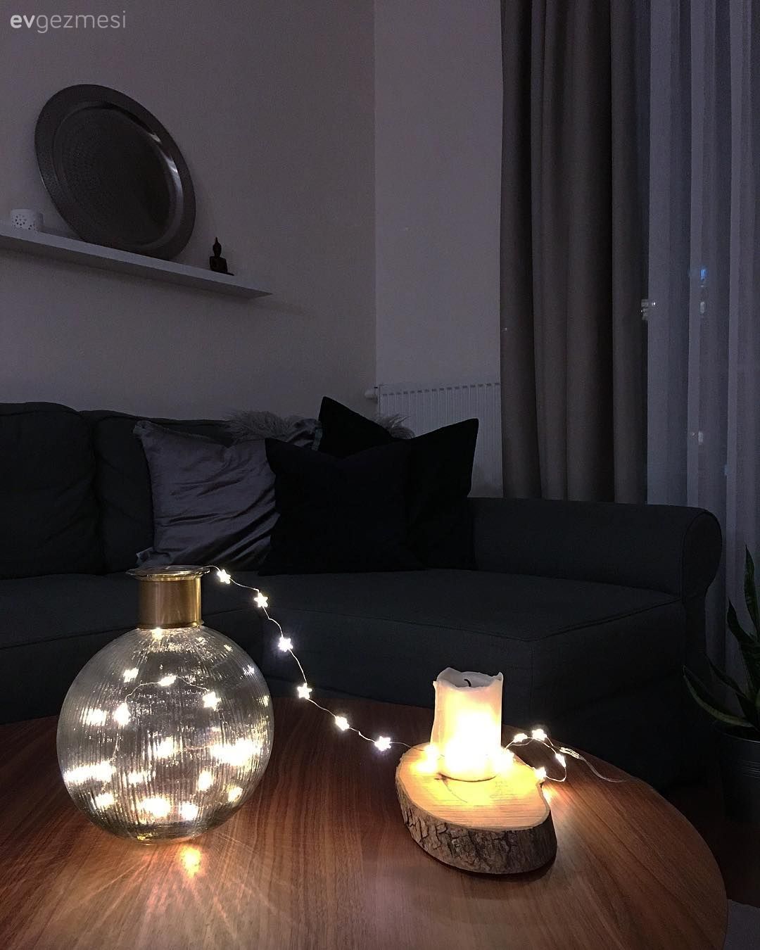 İskandinav esintilerle aydınlık ve doğal. Seden hanımın evi..