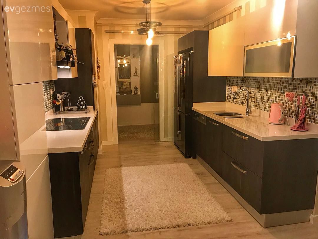 Modern mutfak, Mutfak, Halı