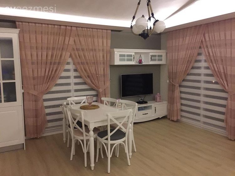 Biraz sade, biraz cıvıl cıvıl. Pınar hanımın evinden..