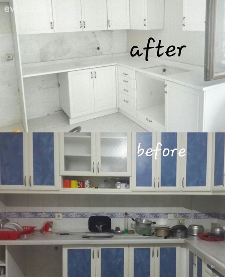 Mutfak tadilat, Öncesi / Sonrası