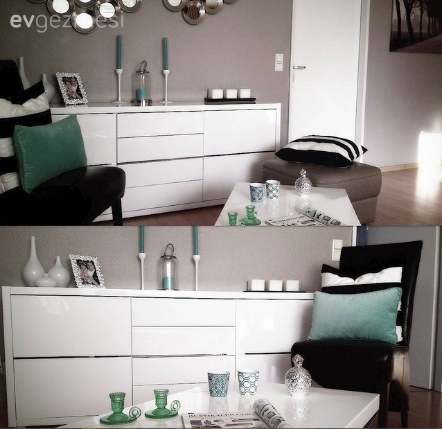 Zeynep Hanım'ın İskandinav stilinden etkilenmiş evi