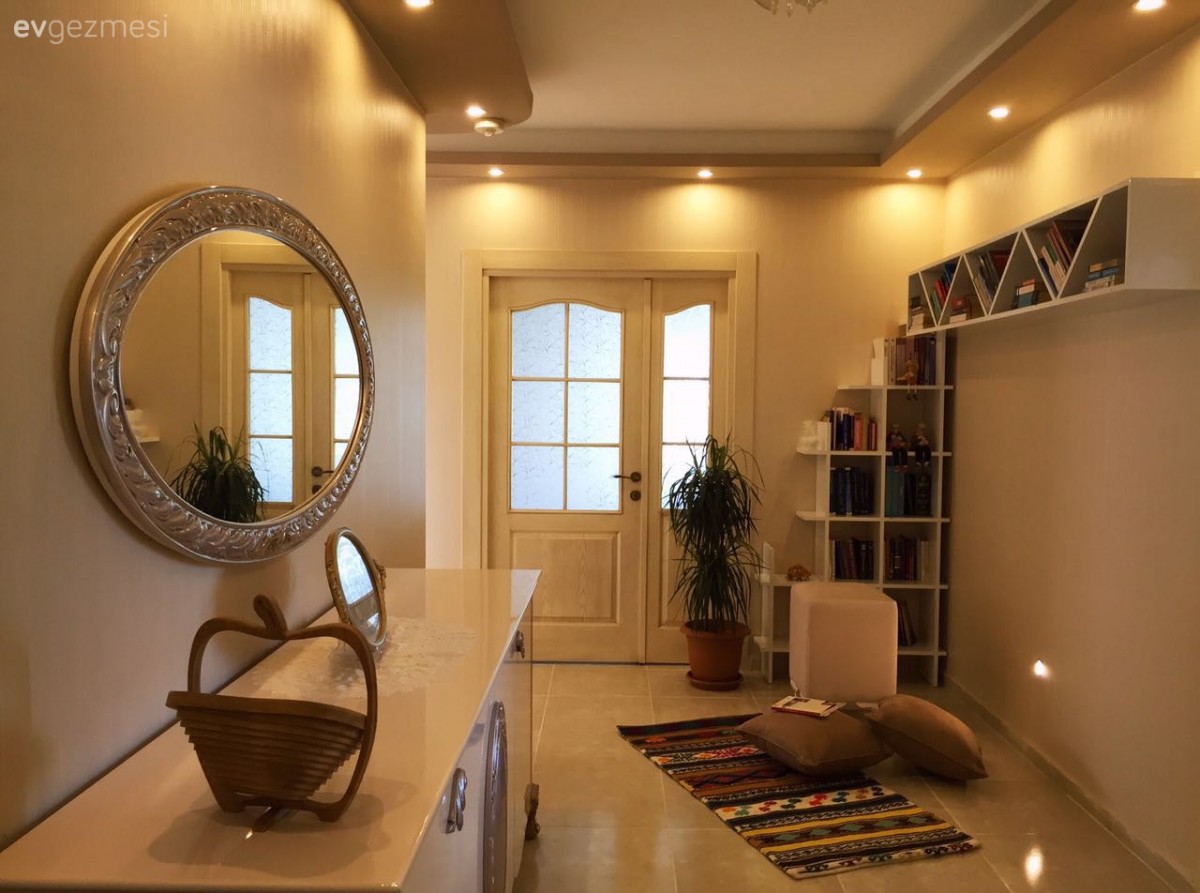 Betül hanımın her detayında uyumu yakaladığı, sıcak ve samimi evi..