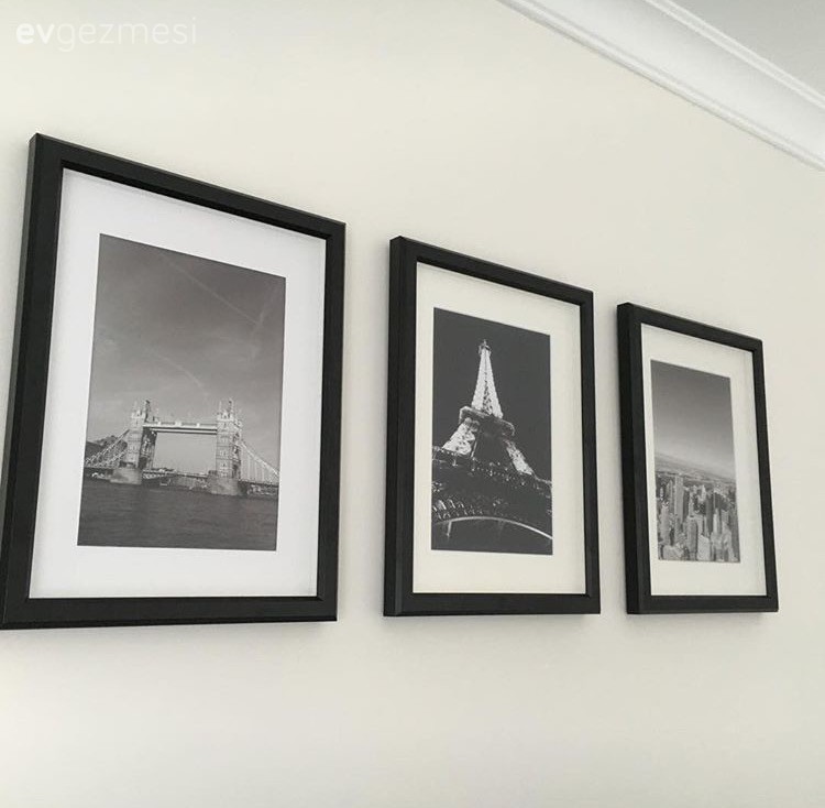 Duvar dekorasyonu, Oturma Odası